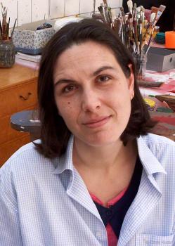 Malerin Nina Pops Strothhotte